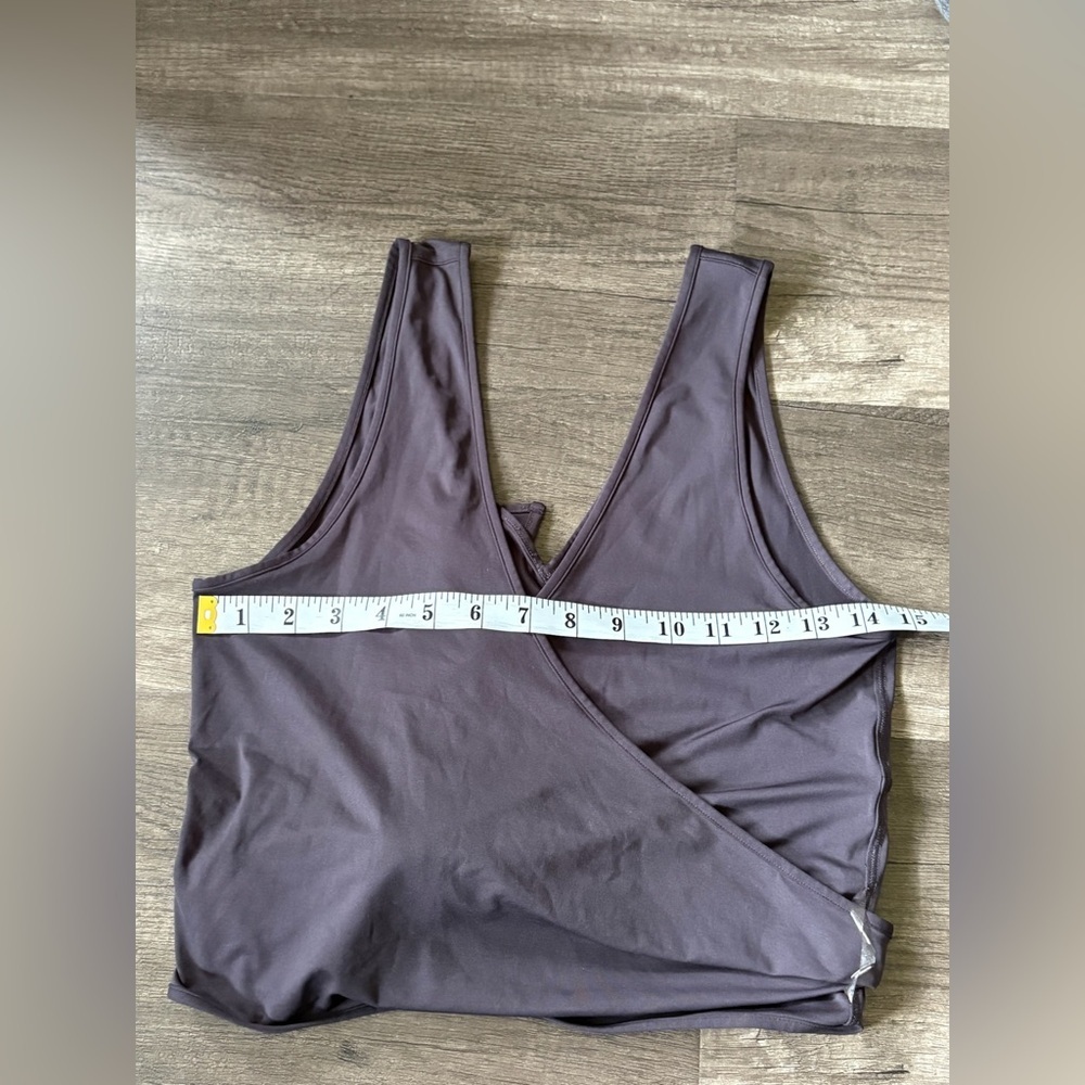 Lululemon Twist Me Up Tank Women’s Grey/plum colour - Picture 3 of 7